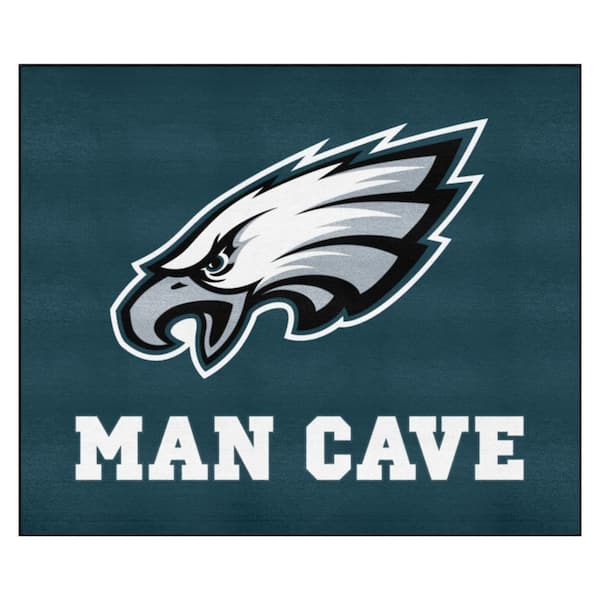 FANMATS Philadelphia Eagles 3 ft. x 6 ft. Football Field Rug