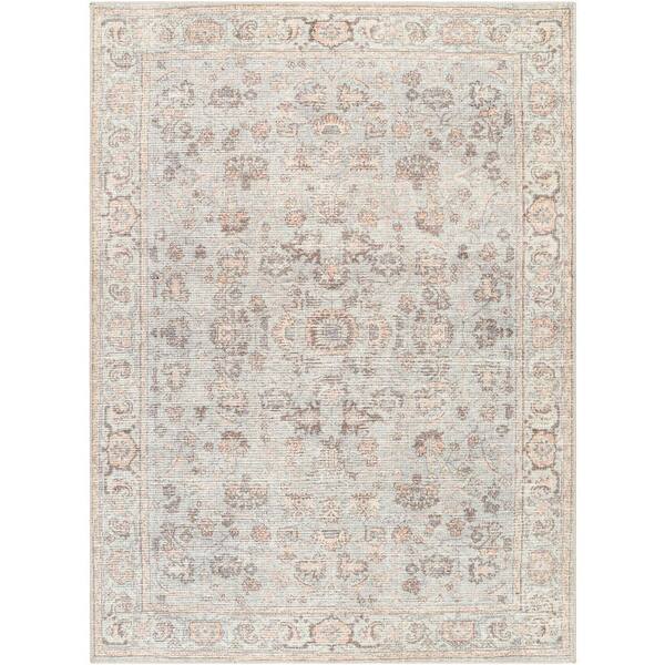Artistic Weavers Downtown Gray/Tan Medallion 8 ft. x 10 ft. Indoor Area Rug