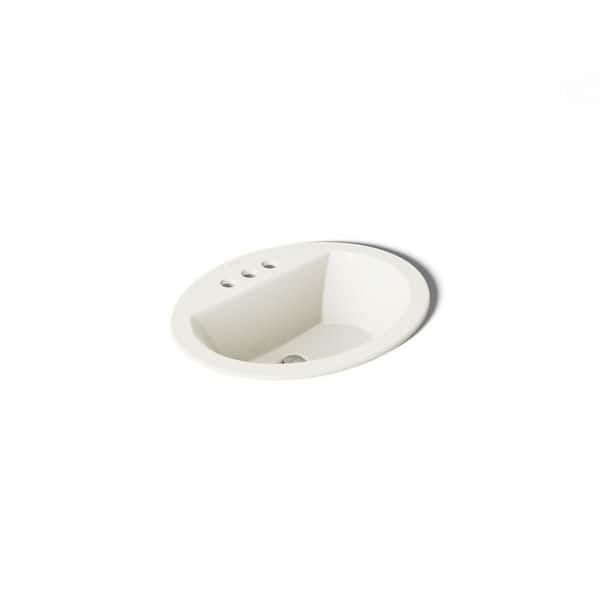 Bryant 20.1 in. x 16.5 in. Drop-In Bathroom Sink in Biscuit Vitreous China