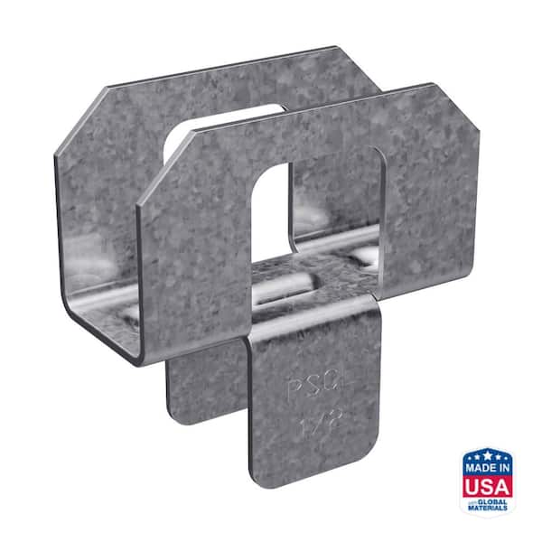 Simpson Strong-Tie PSCL 1/2 in. 20-Gauge Galvanized Panel Sheathing Clip (50-Qty)