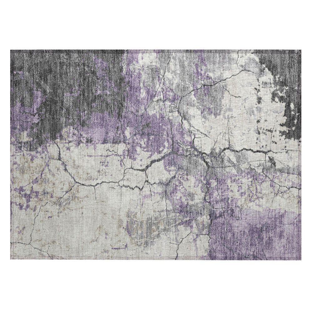 Chantille Machine Washable Indoor/Outdoor Abstract ACN2431 Lavender 2 ft. x 3 ft. Accent Rug price history on PriceWatchPro