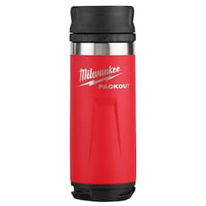 PACKOUT Red 18 Oz. Insulated Bottle with Sip Lid