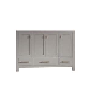 Modero 48 in. Vanity Cabinet Only in Chilled Gray