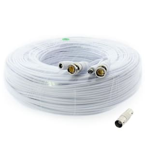 200 ft. Premium 1080p HD Ready BNC Video Power Extension Cable Universal Compatible with All Brands Surveillance CCTV