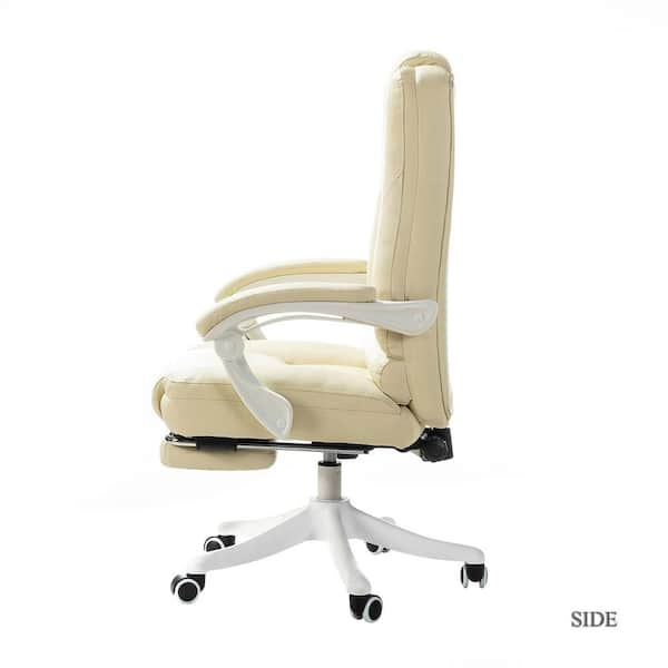 cream gaming chair