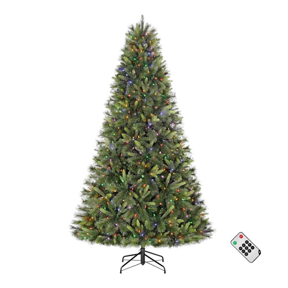 Reviews For Home Accents Holiday 7.5 Ft. Pre-Lit LED Forest Pine ...