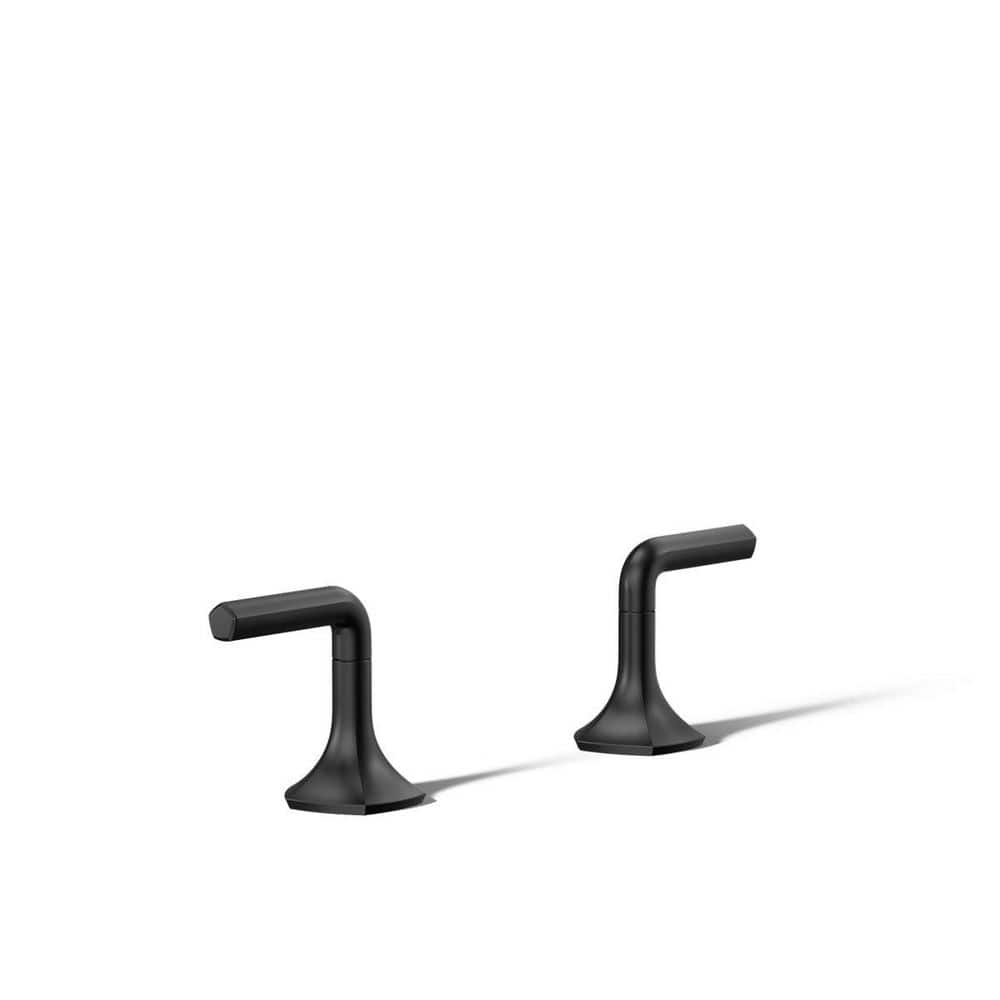 Occasion Deck-Mount Lever Bath Faucet Handles, Matte Black price history on PriceWatchPro