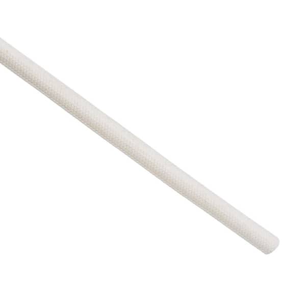 5 mm ID Silicone-Coated Fiberglass Insulation Braid Sleeve, 9.8 ft Heat Resistant Wire Loom, 1200V Rating