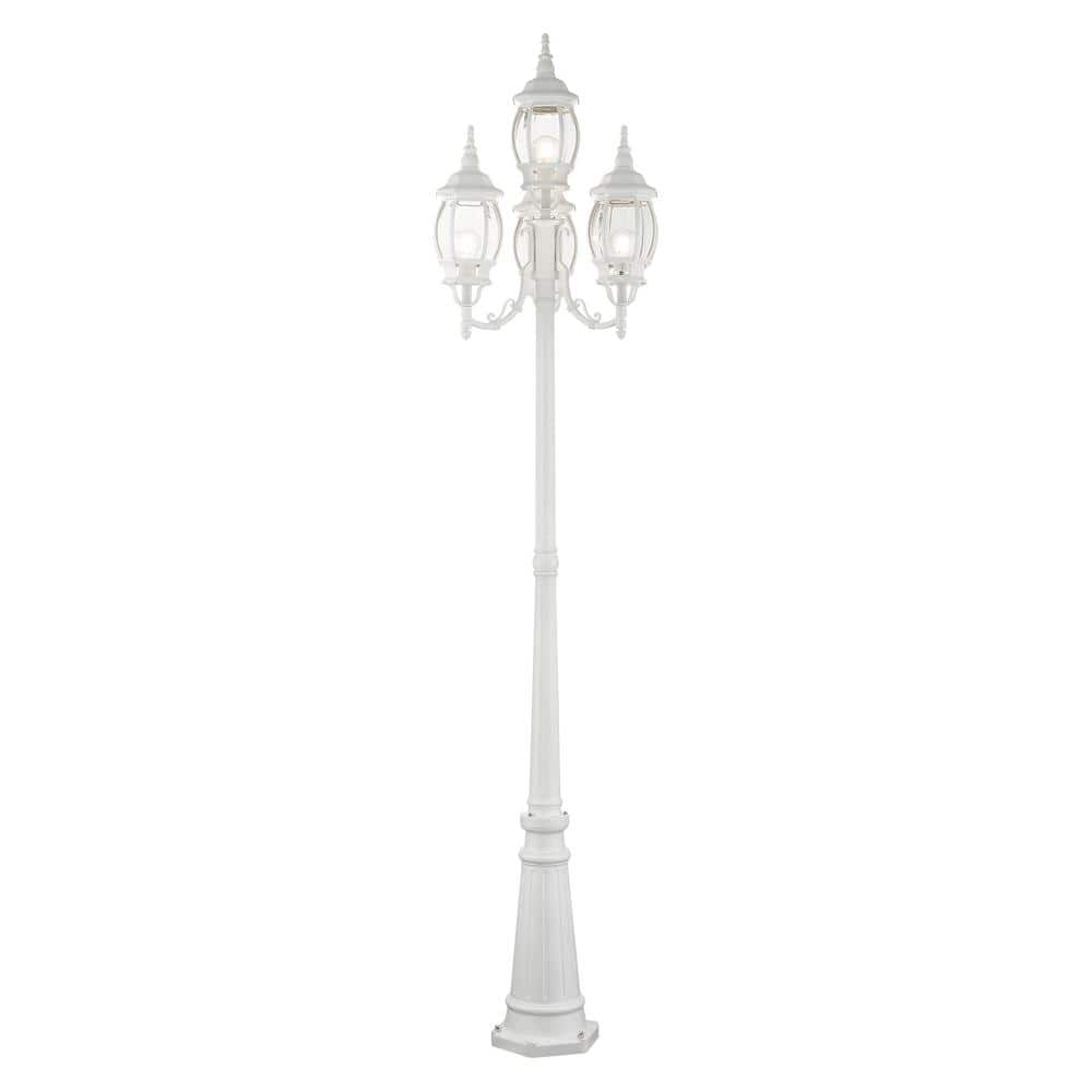 Frontenac Textured White Outdoor Bulkhead Light
