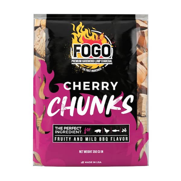350 Cu. In. Bag Cherry Smoking Chunks