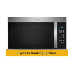 30 in. 1.7 cu. ft. Over-the-Range Microwave in Stainless Steel Finish with Express Cooking Buttons