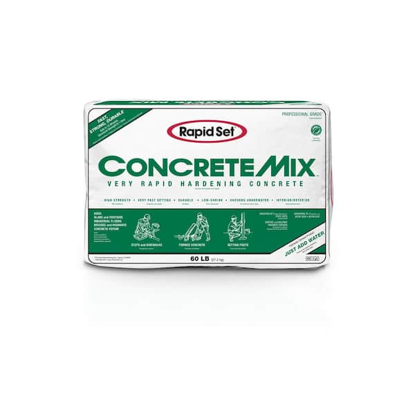 Rapid Set 60 lbs. High-Performance, Rapid-Hardening Concrete Mix