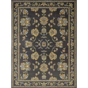 Beaumont Legacy Grey 2'6"x12' Traditional Brown Area Rug
