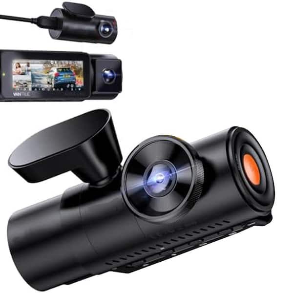 4K 3-Channel Dash Cam with STARVIS 2, HDR Night Vision, Front Inside and Rear Recording
