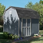Briarwood Do-It-Yourself 10 ft. x 8 ft. Backyard Barn Style Wood Storage Shed with treated Floor system (80 sq. ft.)