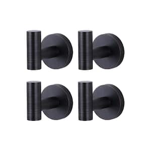 Round shape Knob Robe/Towel Hook in Oil Rubbed Bronze 4-Pieces