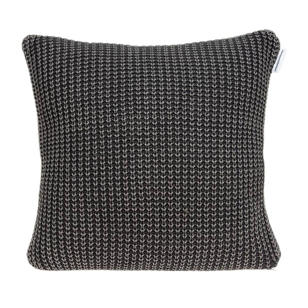Cabo Charcoal Throw Pillow
