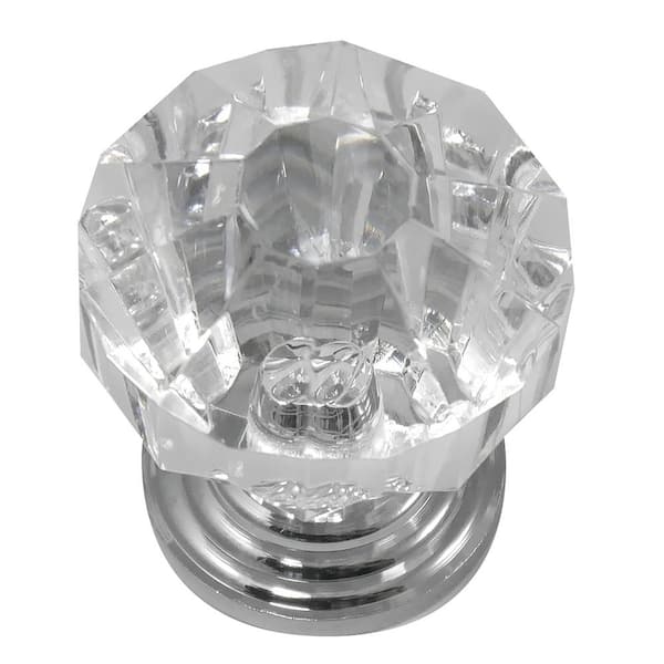 Kristal 1-1/4 in. Polished Chrome Round Cabinet Knob