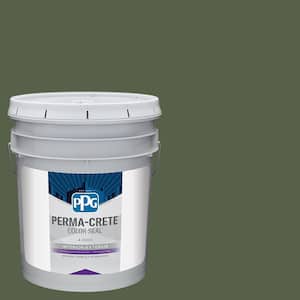 Color Seal 5 gal. PPG1124-7 Grape Leaves Satin Interior/Exterior Concrete Stain