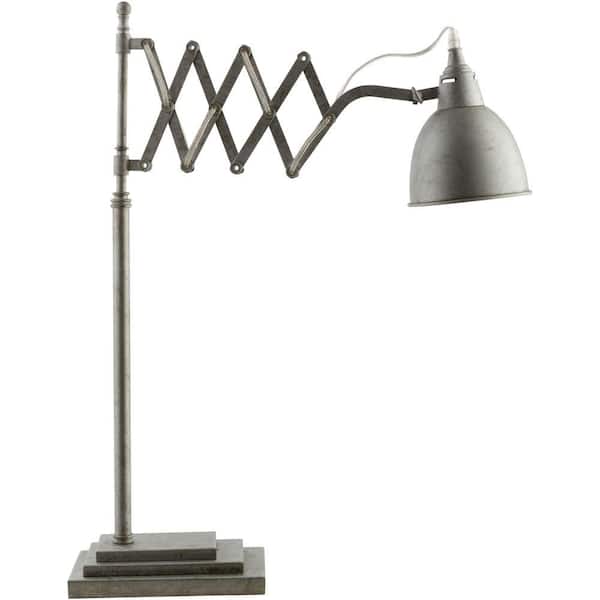 Artistic Weavers Roland 29 in. Antique Silver Indoor Table Lamp