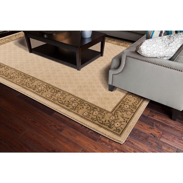 Jewel Harmony Ivory 5 ft. x 8 ft. Area Rug