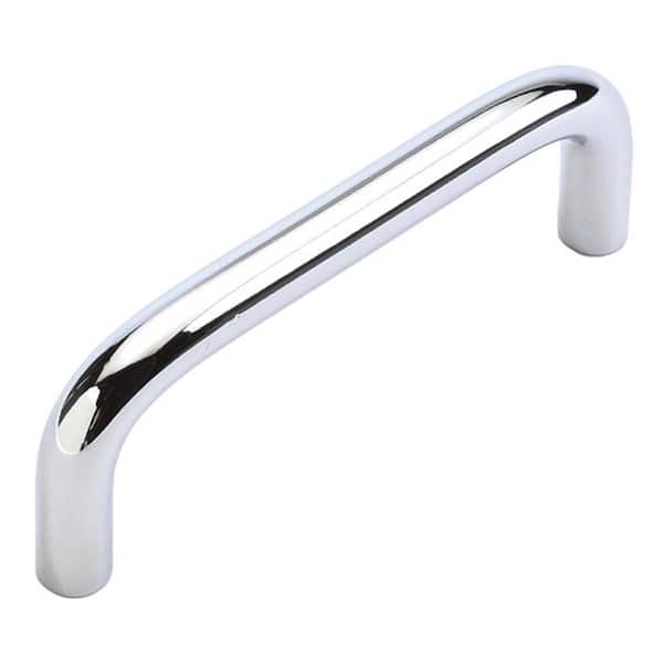HICKORY HARDWARE Wire Collection 3 in. (76 mm) Chrome Cabinet Door and Drawer Pull