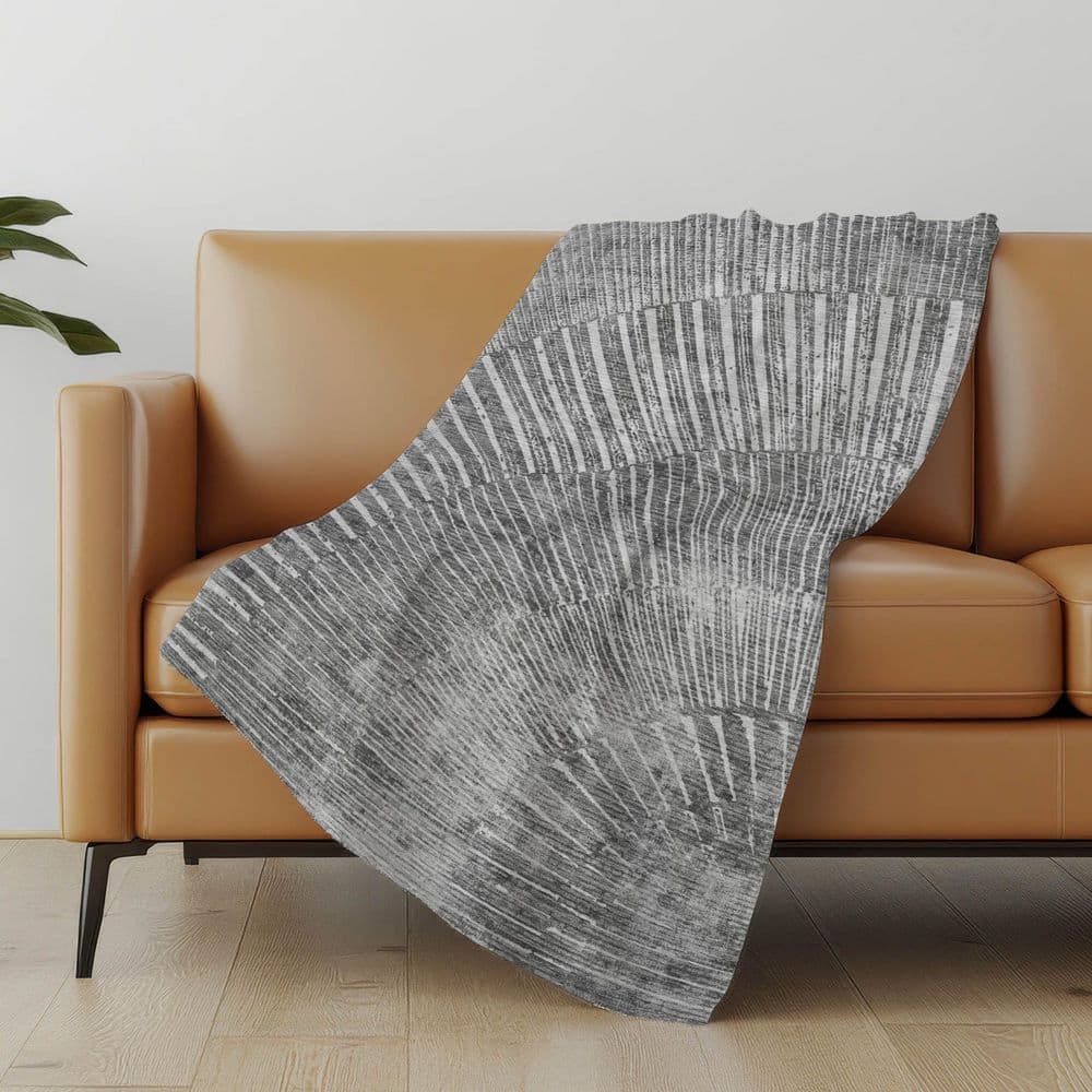 Premium Machine Washable ASB542 Gray 50 in. x 70 in. Sherpa Throw Blanket price history on PriceWatchPro