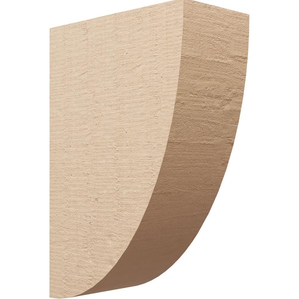 Ekena Millwork 10 in. x 30 in. x 20 in. Classic Durham Rough Cedar Woodgrain TimberThane Corbel, Primed Tan