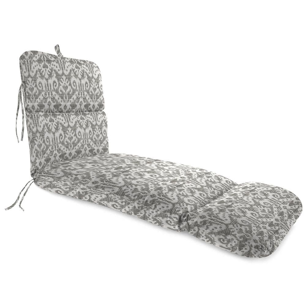 74 in. L x 22 in. W x 5 in. T Rectangular Outdoor Chaise Lounge Cushion in Jeness Pewter price history on PriceWatchPro
