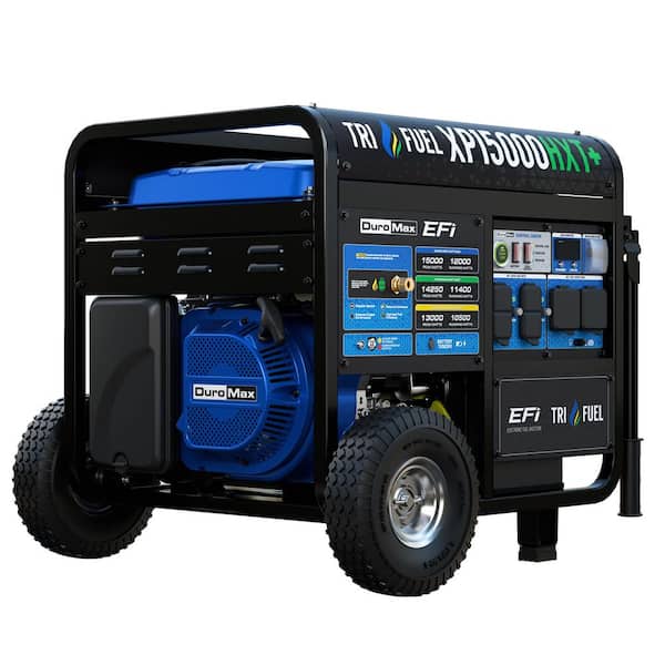 15000-Watt Remote Start Gasoline Propane Natural Gas EFI Home Backup Portable Generator with CO Alert