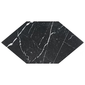 Timeless Kayak Marquina 7 in. x 13 in. Porcelain Floor and Wall Tile (8.4 sq. ft./Case)