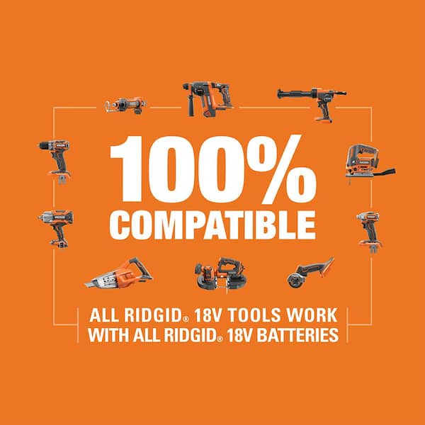 RIDGID 18V Lithium-Ion Cordless Compact Jobsite Blower with  Inflator/Deflator Nozzle R86043B - The Home Depot