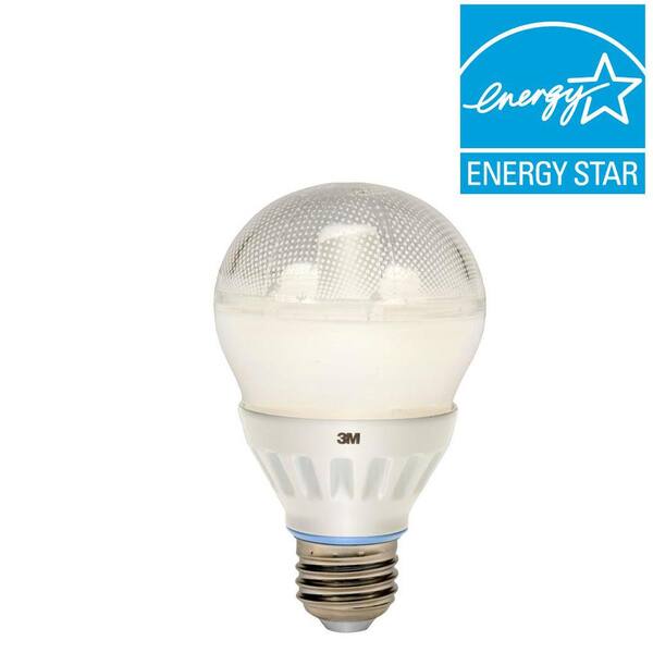 3M 40W Equivalent Daylight A19 Dimmable Omni Directional LED Light Bulb