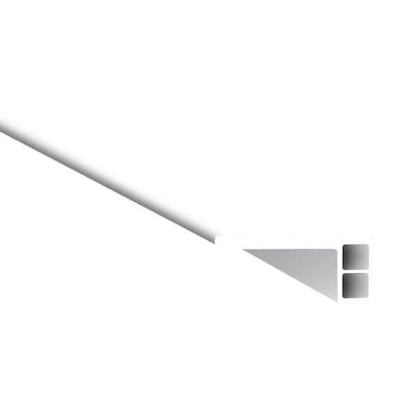 Beaufort Birch 0.75 in. T x 2.75 in. W x 94 in. L Luxury Vinyl Flush Stair Nose Molding
