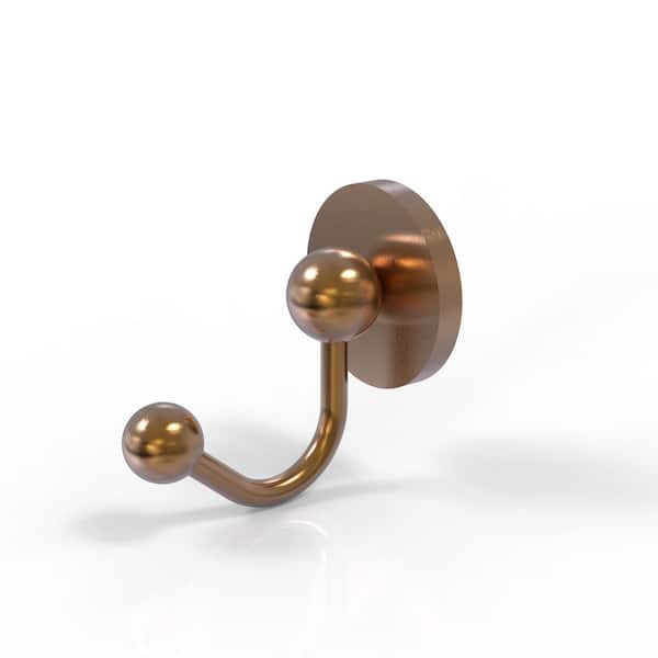 Allied Brass Prestige Skyline Collection J-Hook Robe/Towel Hook in Brushed Bronze