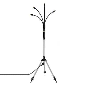4 .1 ft. Portable Misting Tower for Outside Patio Cooling, Standing Misters with Adjustable Height Tripod Base