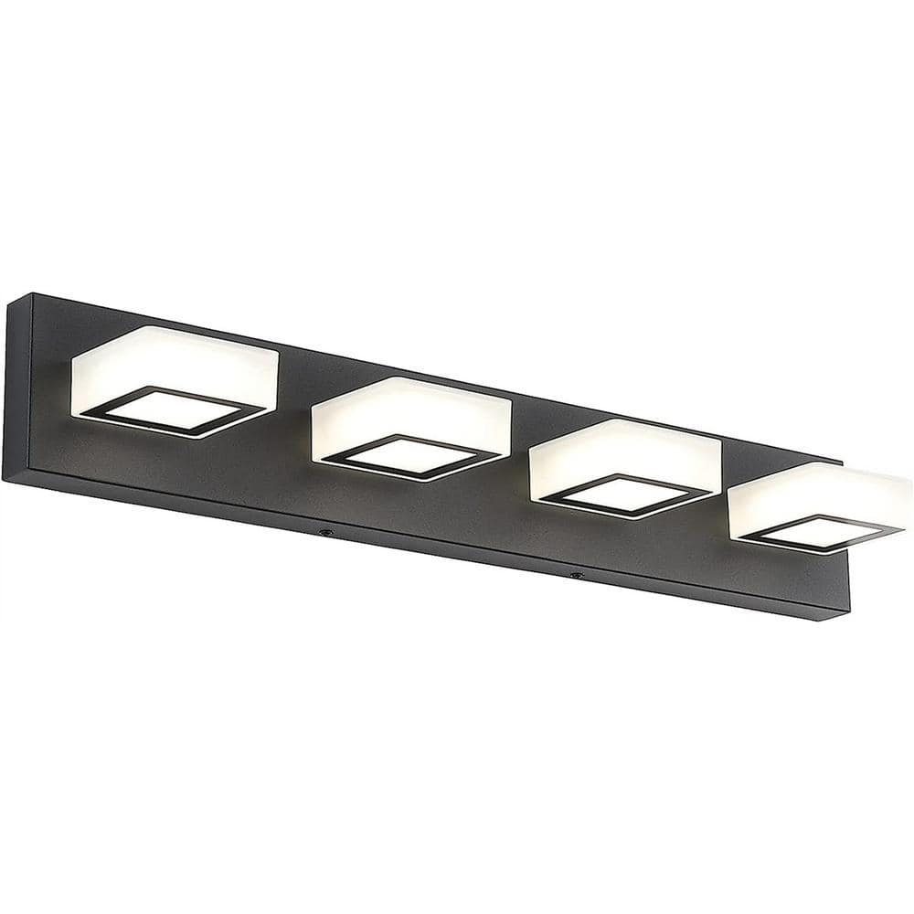 Modern Black and White Acrylic LED Vanity Light