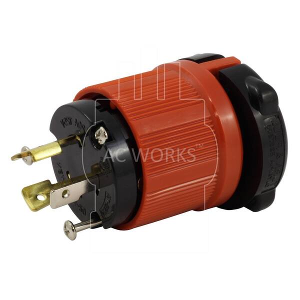 NEMA L5-20R 20A 125V Twist Lock Electrical Plug L5-20 Female Wall Receptacle 