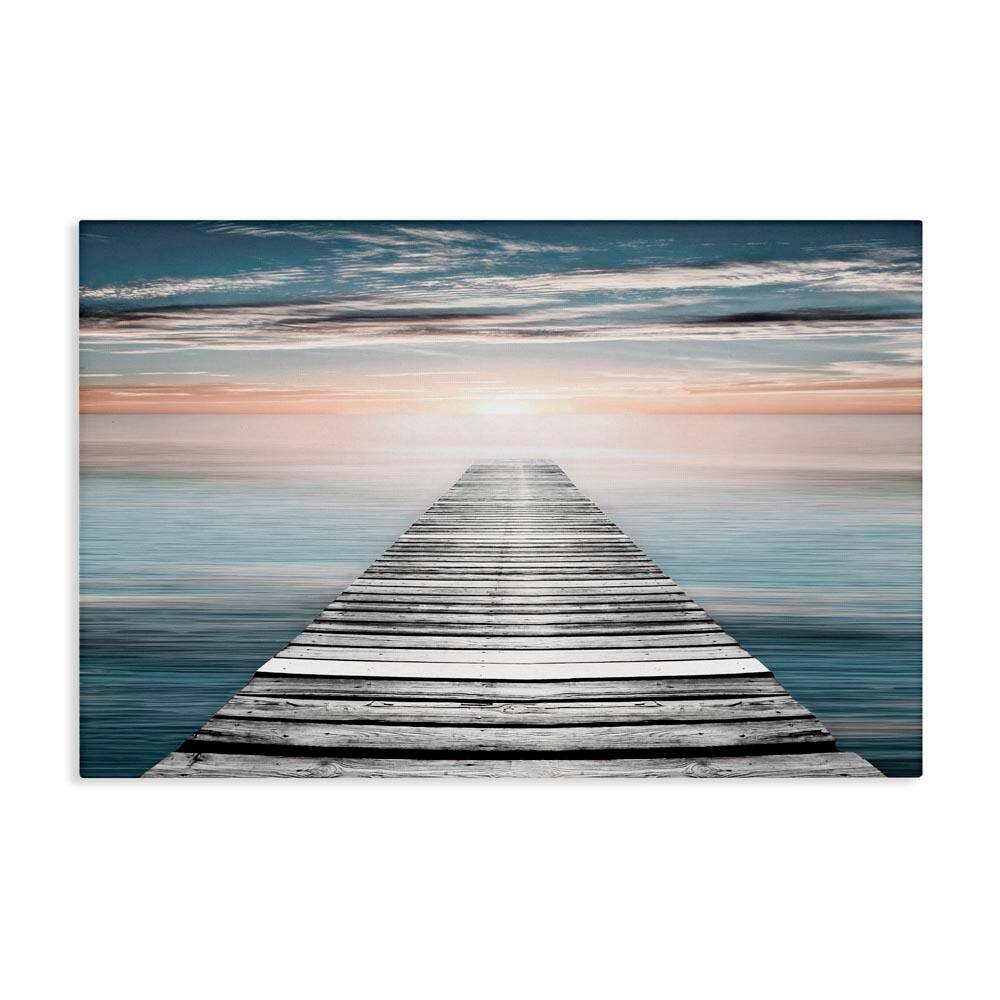 Sunlit Dock Planks by Natalie Carpentieri Unframed Nature Graphic Art Print 16 in. x 24 in. price history on PriceWatchPro