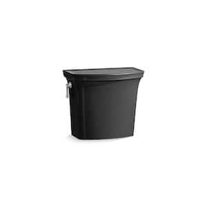 Corbelle 1.28 GPF Single Flush Toilet Tank Only in Black