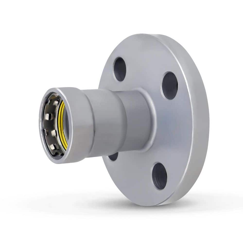 Titan Press 2 in. Press 8 in. D x 5.9 in. L Carbon Steel Flange HNBR Sealed