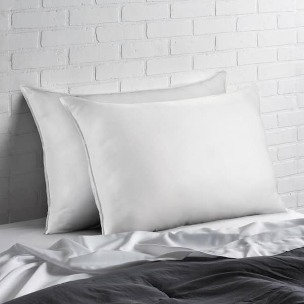 ELLA JAYNE Superior Down Alternative Soft Poly-Cotton Standard Pillow 4 Pack  BMI_7339L_C - The Home Depot