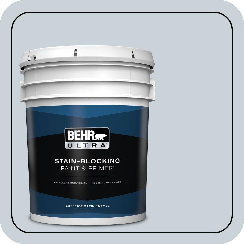 5 gal. #N480-1 Light Drizzle Satin Enamel Exterior Paint & Primer price history on PriceWatchPro