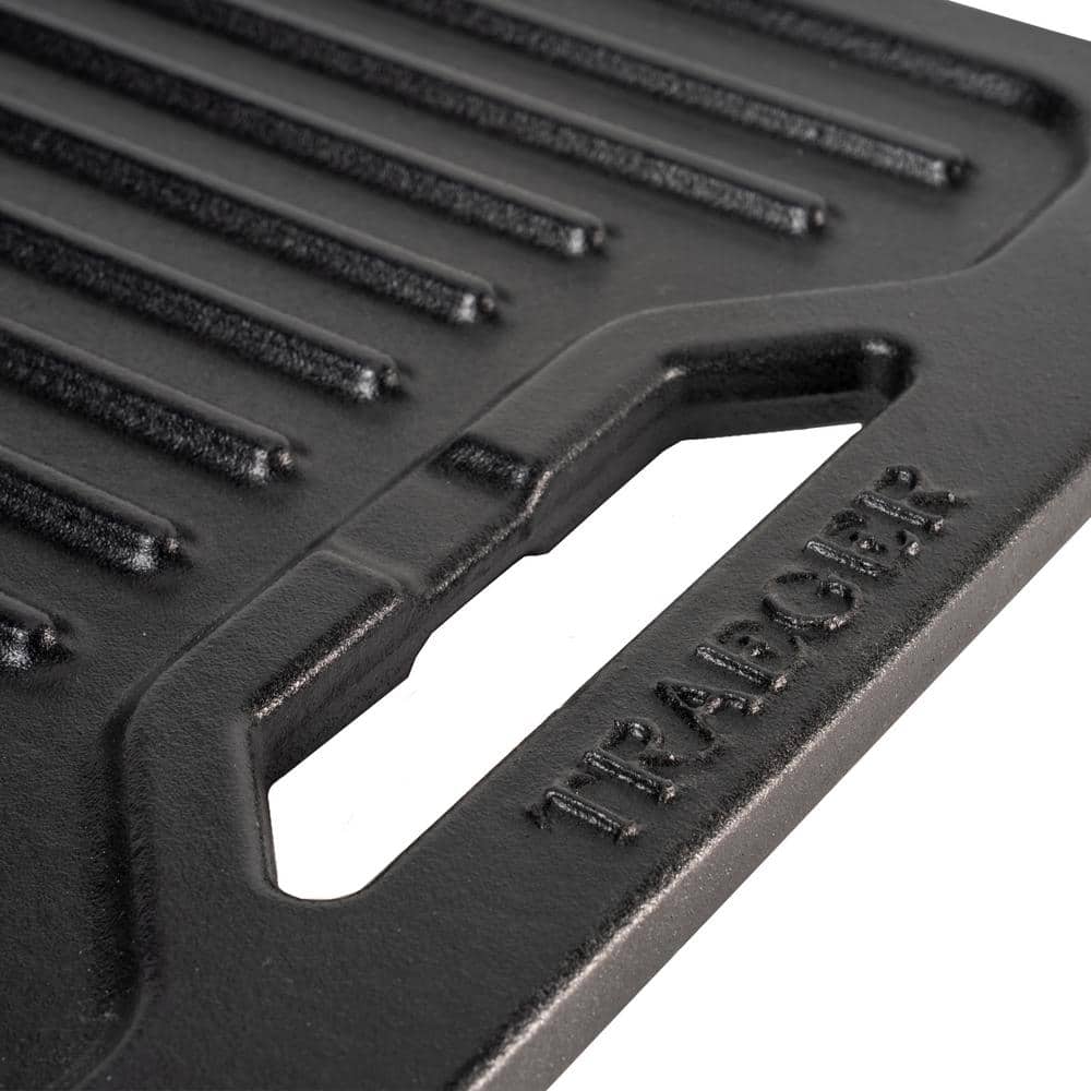 ModiFIRE Black Cast Iron Reversible Griddle Accessory