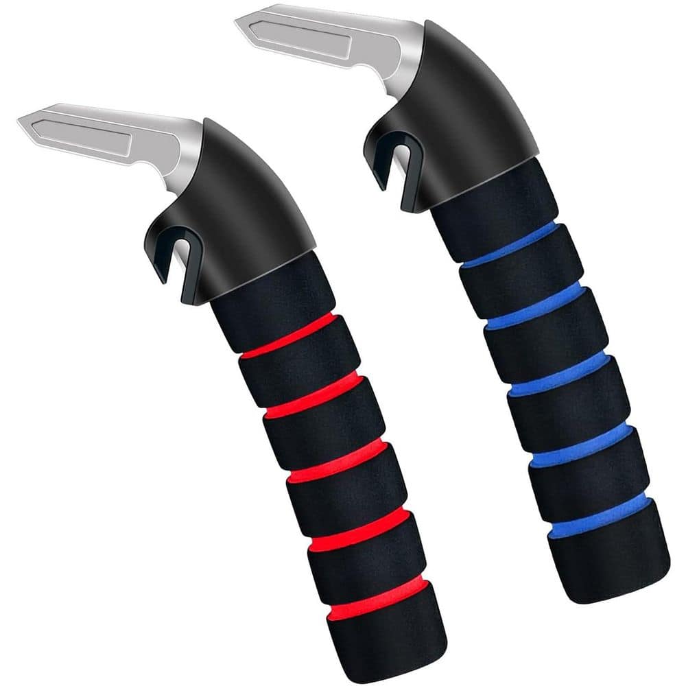 6.6 in. Car Handle Assist for Elderly, Multifunction Car Armrest Portable Bar for Seniors and Handicap, Blue and Red price history on PriceWatchPro