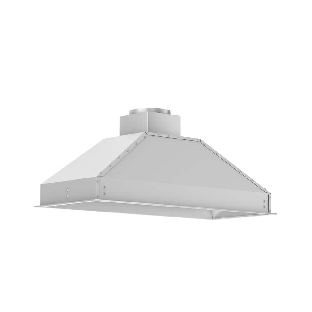 46 in. 700 CFM Ducted Range Hood Insert in Stainless Steel