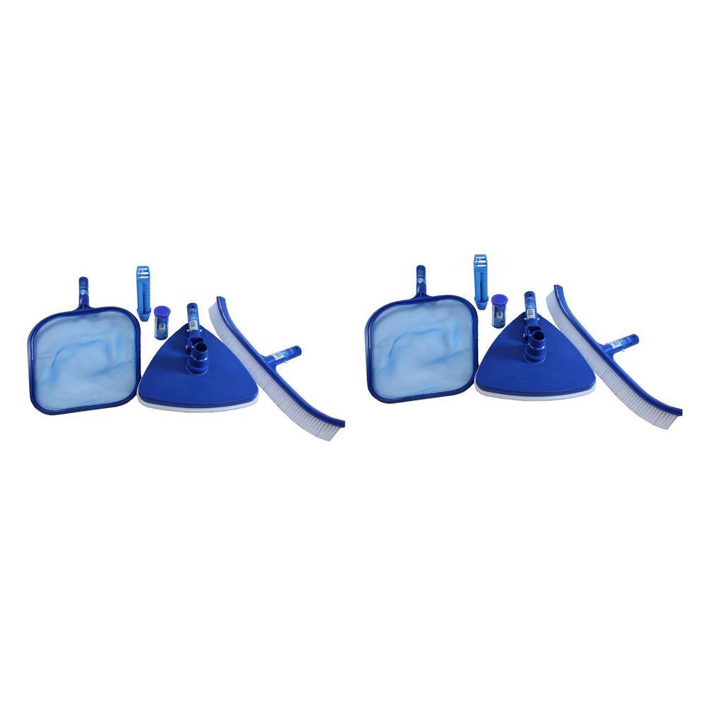 Swimline Premium Above and In Ground Swimming Pool Maintenance Kit (2
