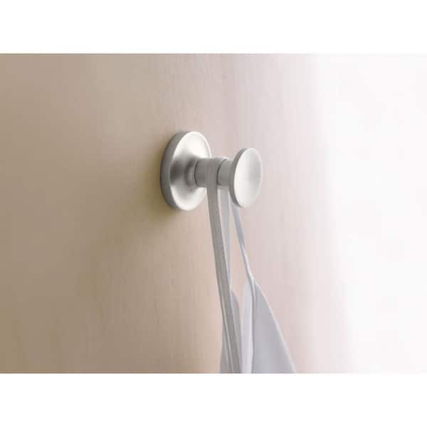 Purist Knob Robe Hook in Vibrant Titanium