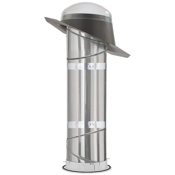 VELUX 14 in. Super Energy Efficient Sun Tunnel Tubular Skylight with Rigid Tunnel and Pitched Flashing