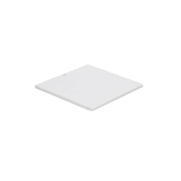 b+in 14 in. x 0.5 in. White Storage Cube Shelf (6-Pack)